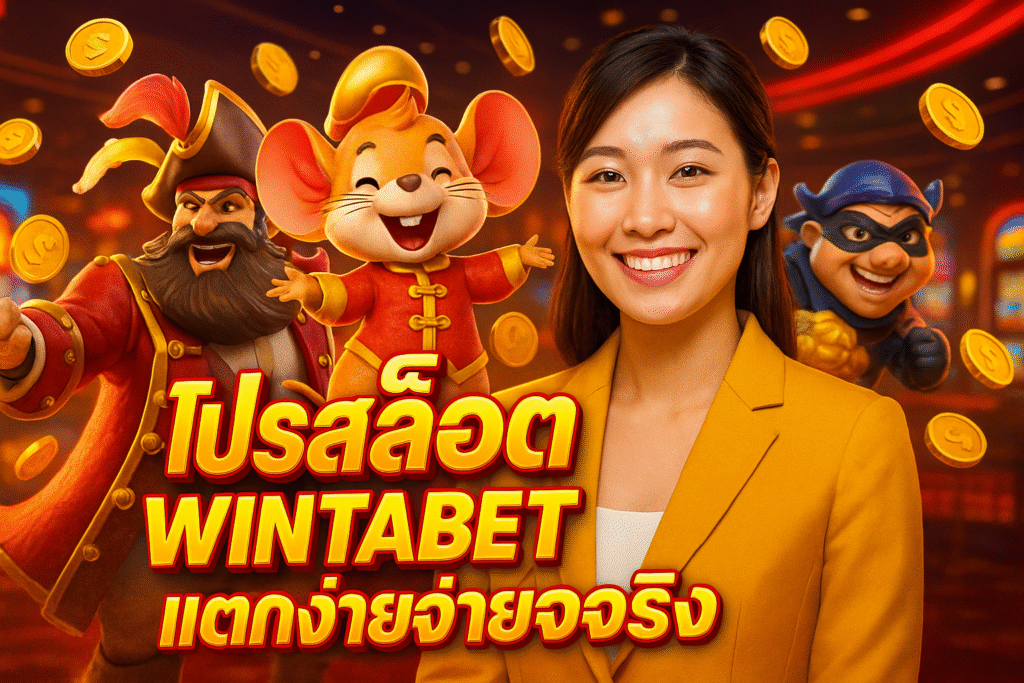 โปรสล็อต WINTABET แตกง่ายจ่ายจริง