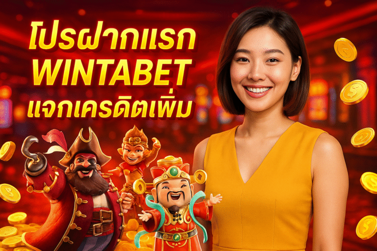 โปรฝากแรก WINTABET แจกเครดิตเพิ่ม