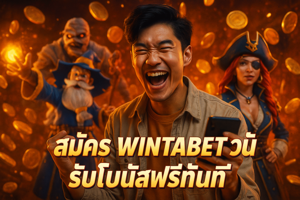 สมัคร WINTABET วันนี้ รับโบนัสฟรีทันที