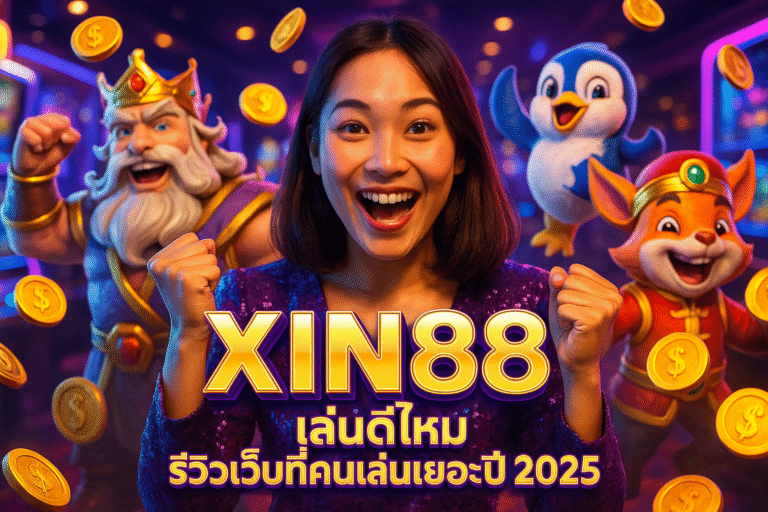 XIN88 รีวิวเว็บที่คนเล่นเยอะปี 2025