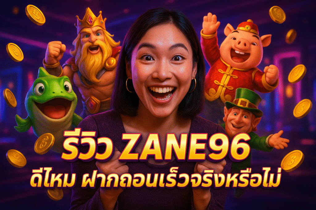 ZANE96 ฝากถอนเร็ว ใช้งานง่าย